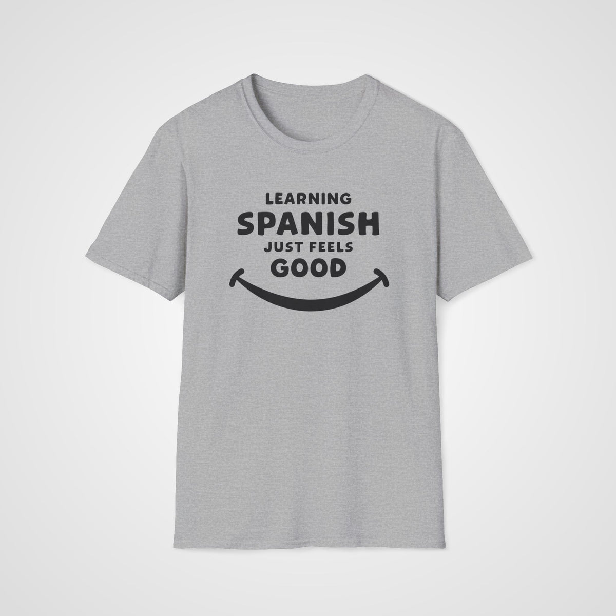 Spanish Feels Good T-Shirt in Sport Gray