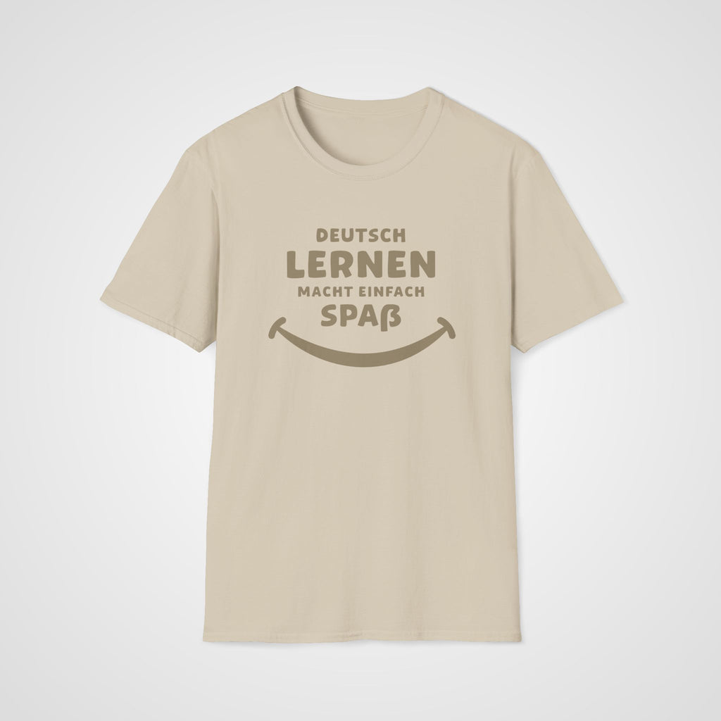 Deutsch Macht Spaß T-Shirt in Sand