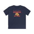 Spanish Family Kids T-Shirt in Navy