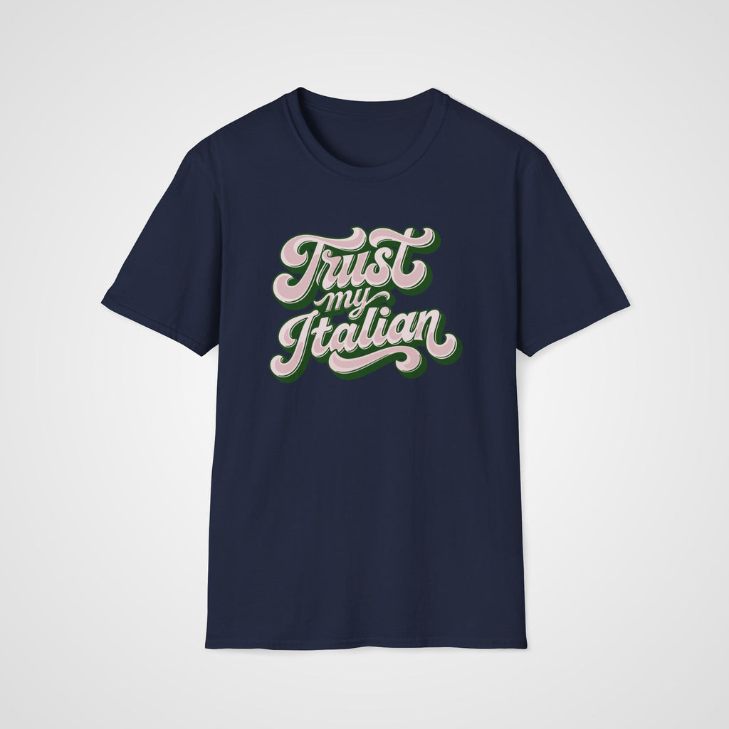 Trust My Italian T-Shirt in Navy