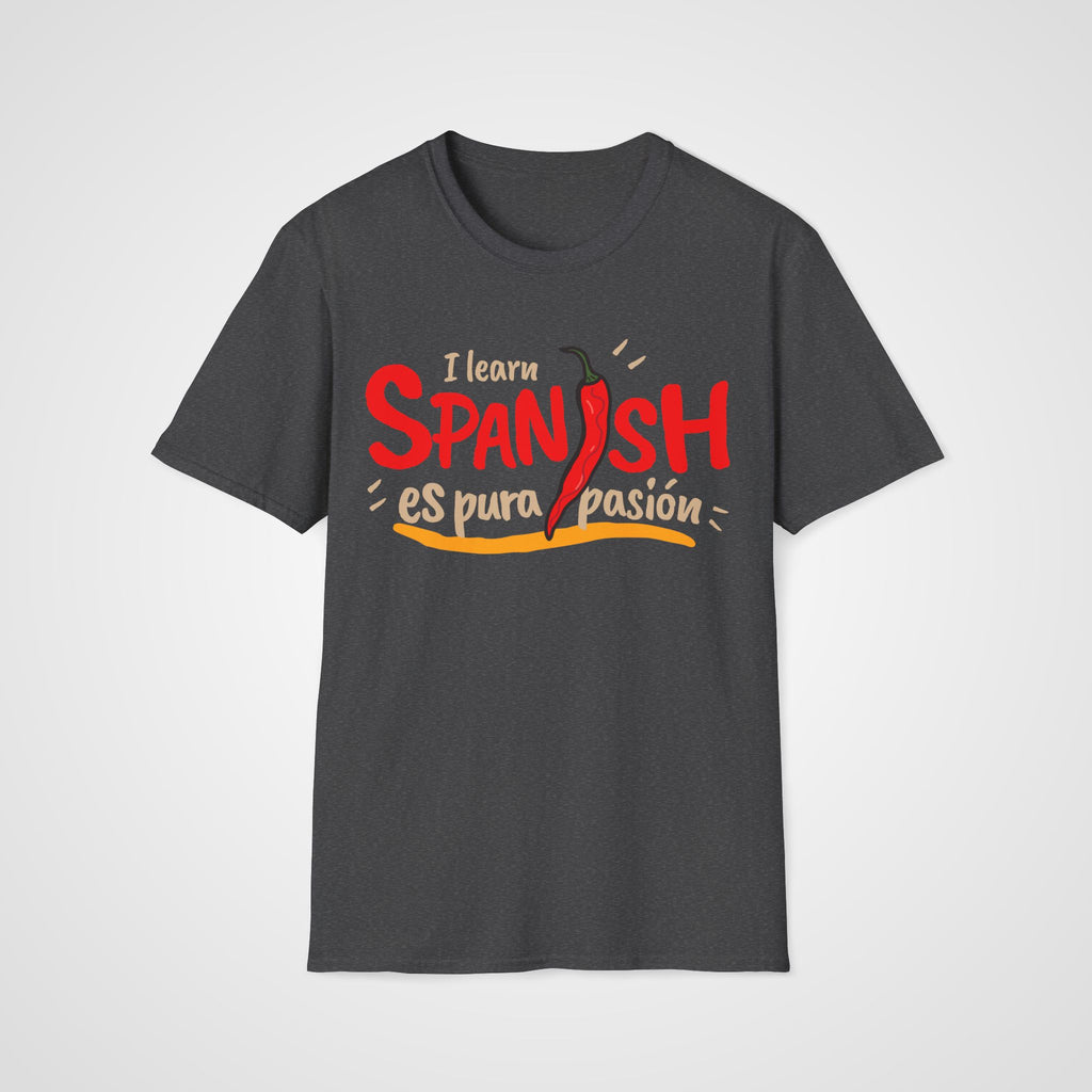 Spanish Pura Pasión T-Shirt in Dark Heather