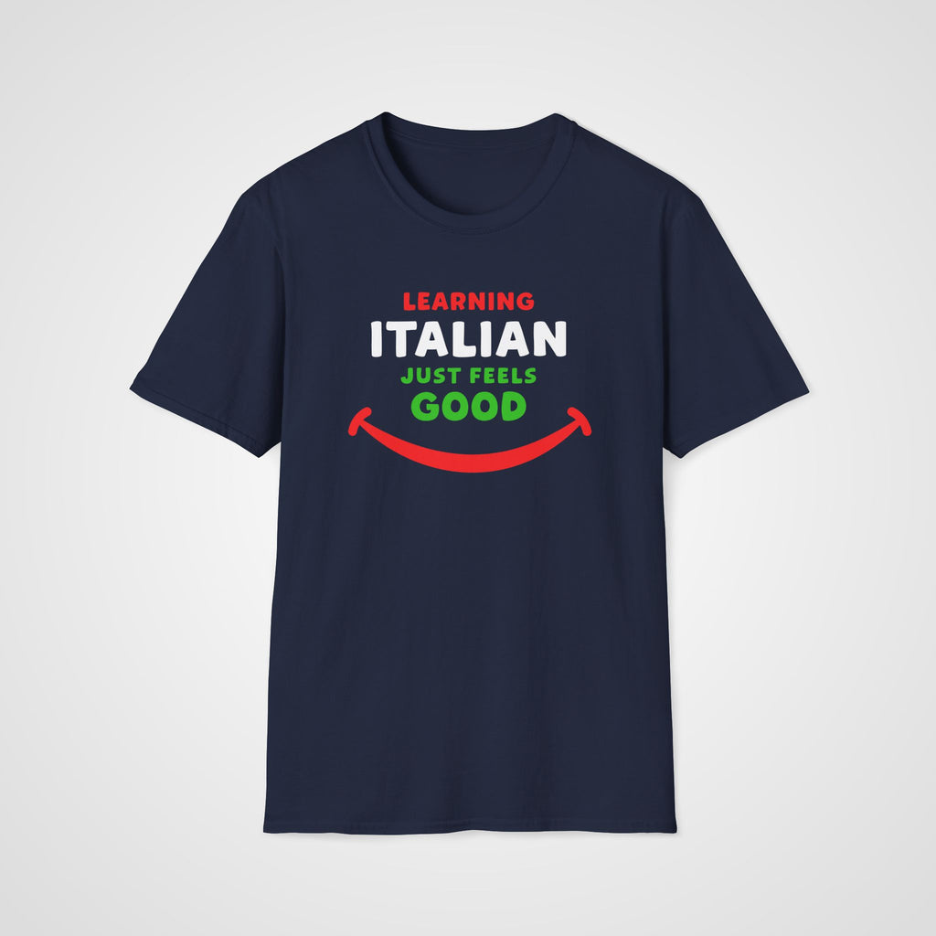 Italian Feels Good T-Shirt in Navy