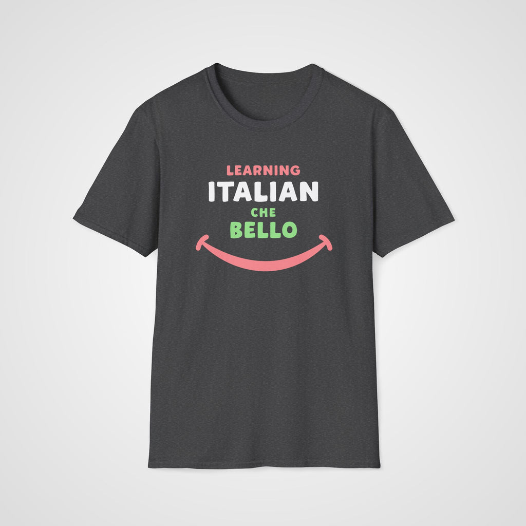 Che Bello Italian T-Shirt in Dark Heather