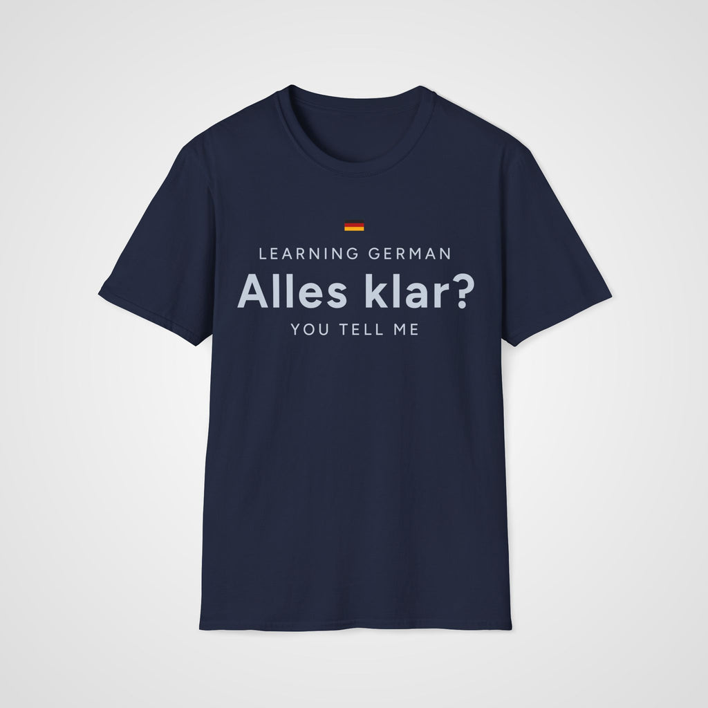 Alles Klar? T-Shirt in Navy