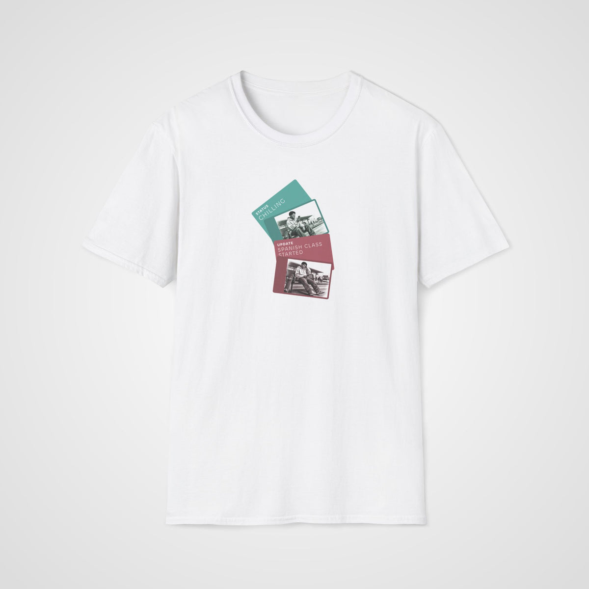Spanish Class Started T-Shirt in White