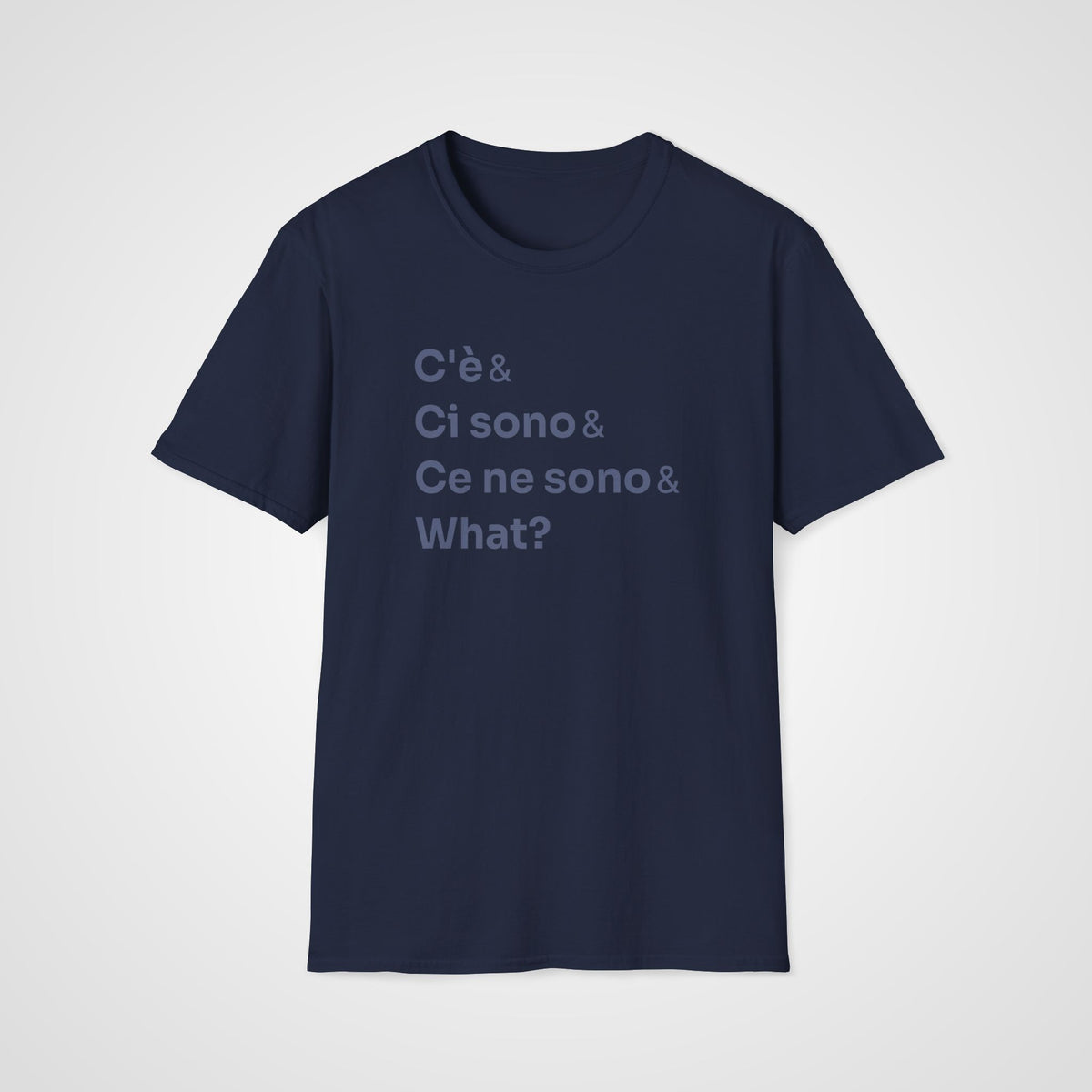 C'è Ci Sono Italian T-Shirt in Navy