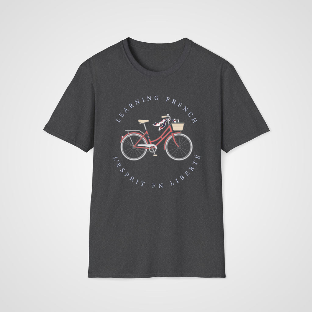 L'Esprit en Liberté T-Shirt in Dark Heather