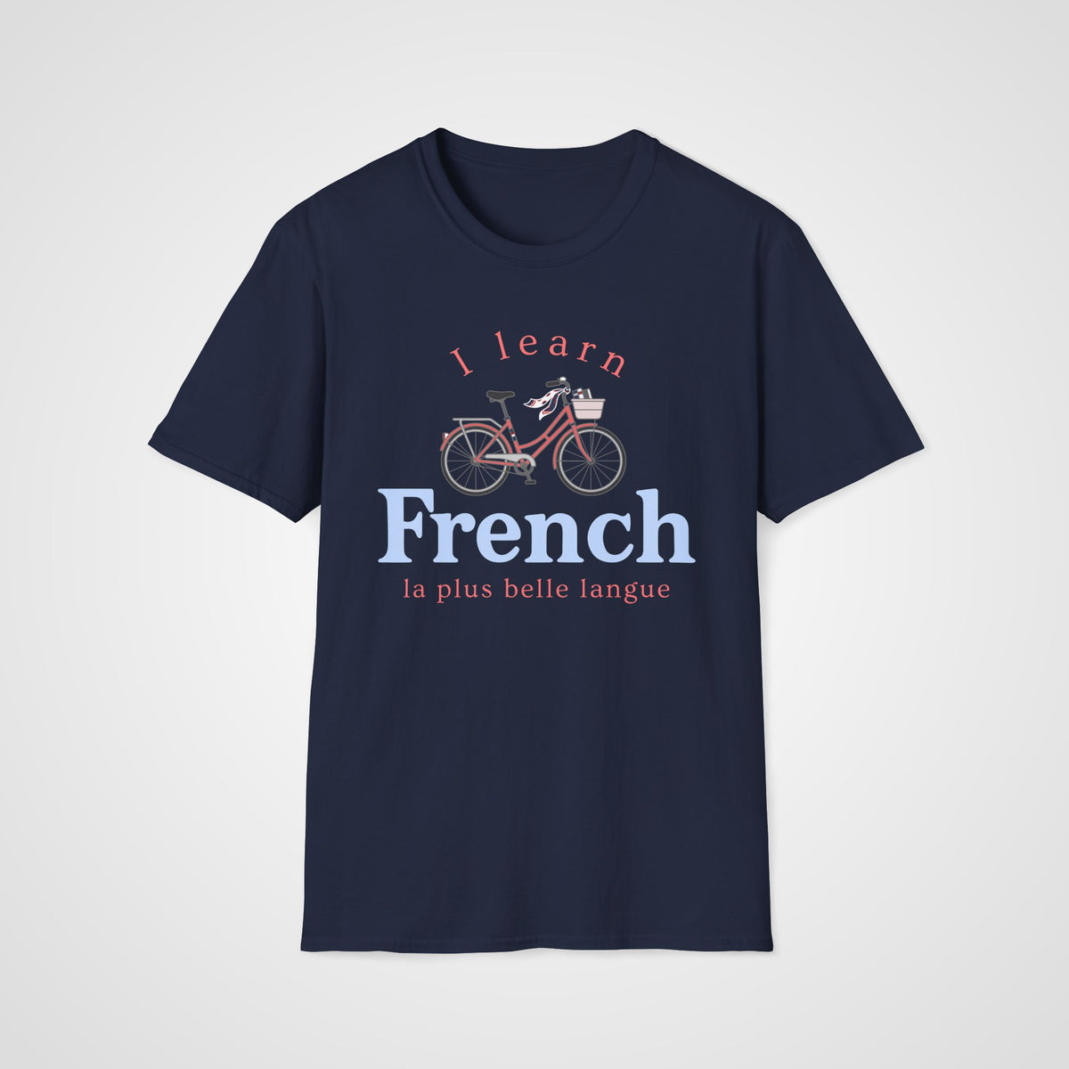 Beautiful Language T-Shirt in Navy