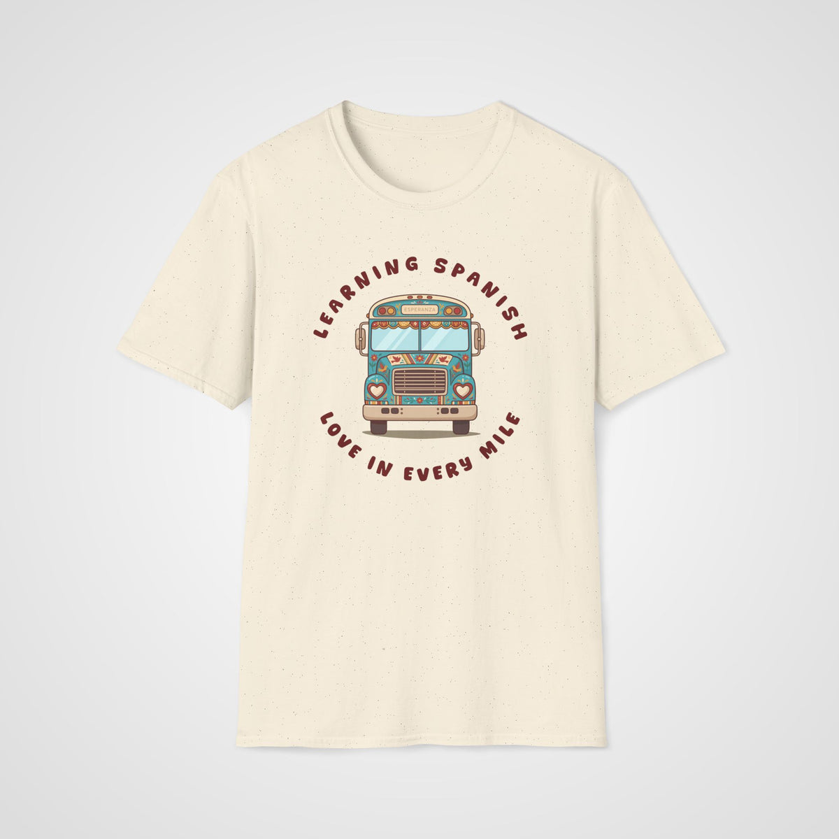 Love in Every Mile T-Shirt in Natural