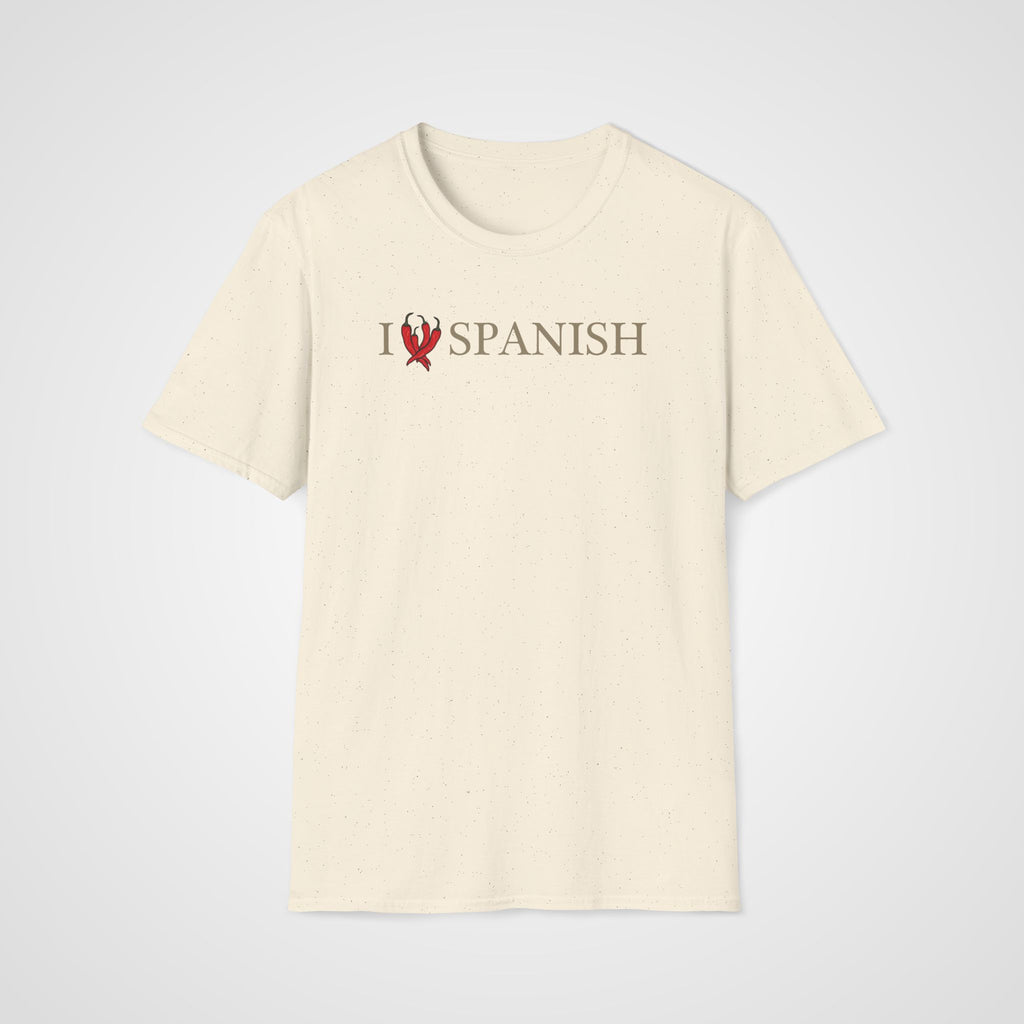 I Love Spanish T-Shirt in Natural