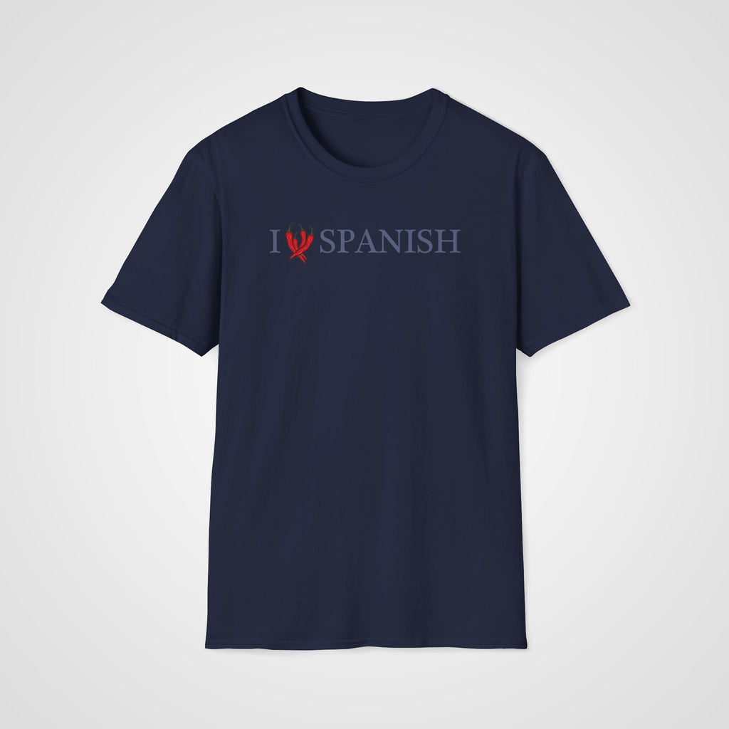 I Love Spanish T-Shirt in Navy