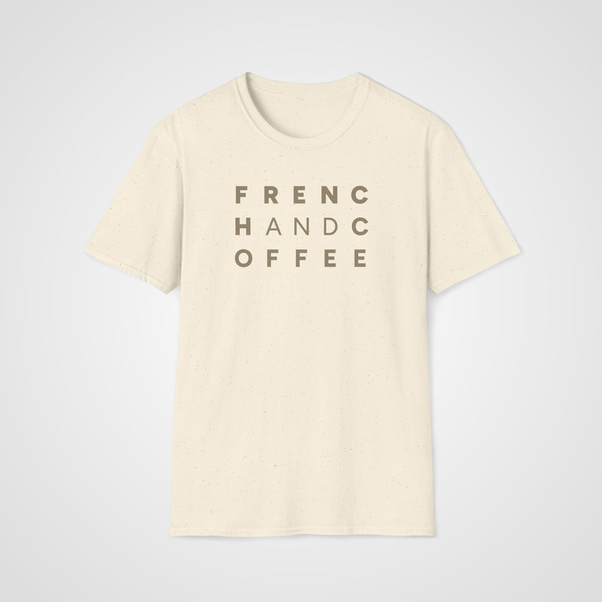 French and Coffee T-Shirt in Natural