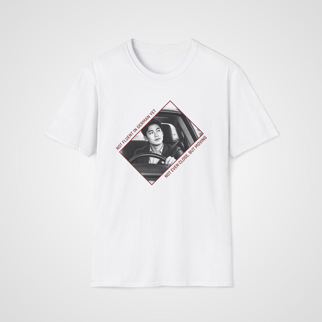 Not Fluent Yet German T-Shirt in White