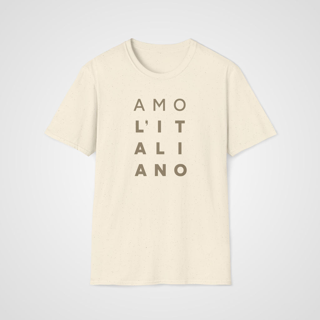 Amo l'Italiano T-Shirt in Natural