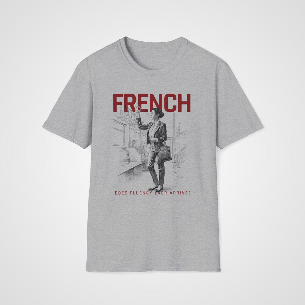 Waiting for Fluency T-Shirt in Sport Gray