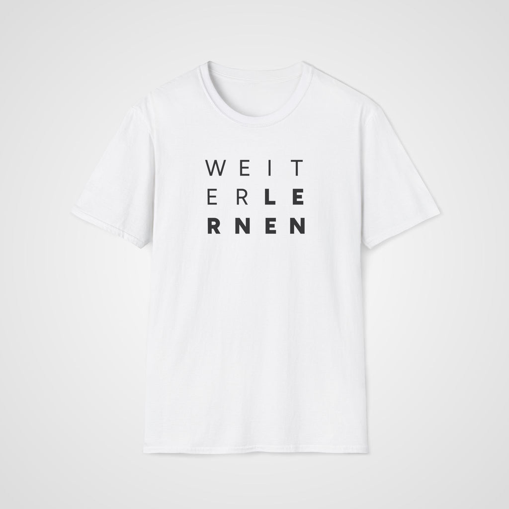 Weiter Lernen T-Shirt in White