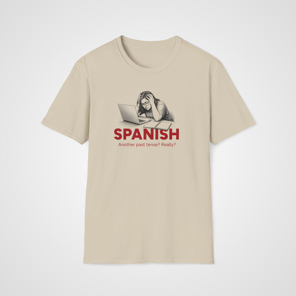 Another Past Tense? T-Shirt in Sand