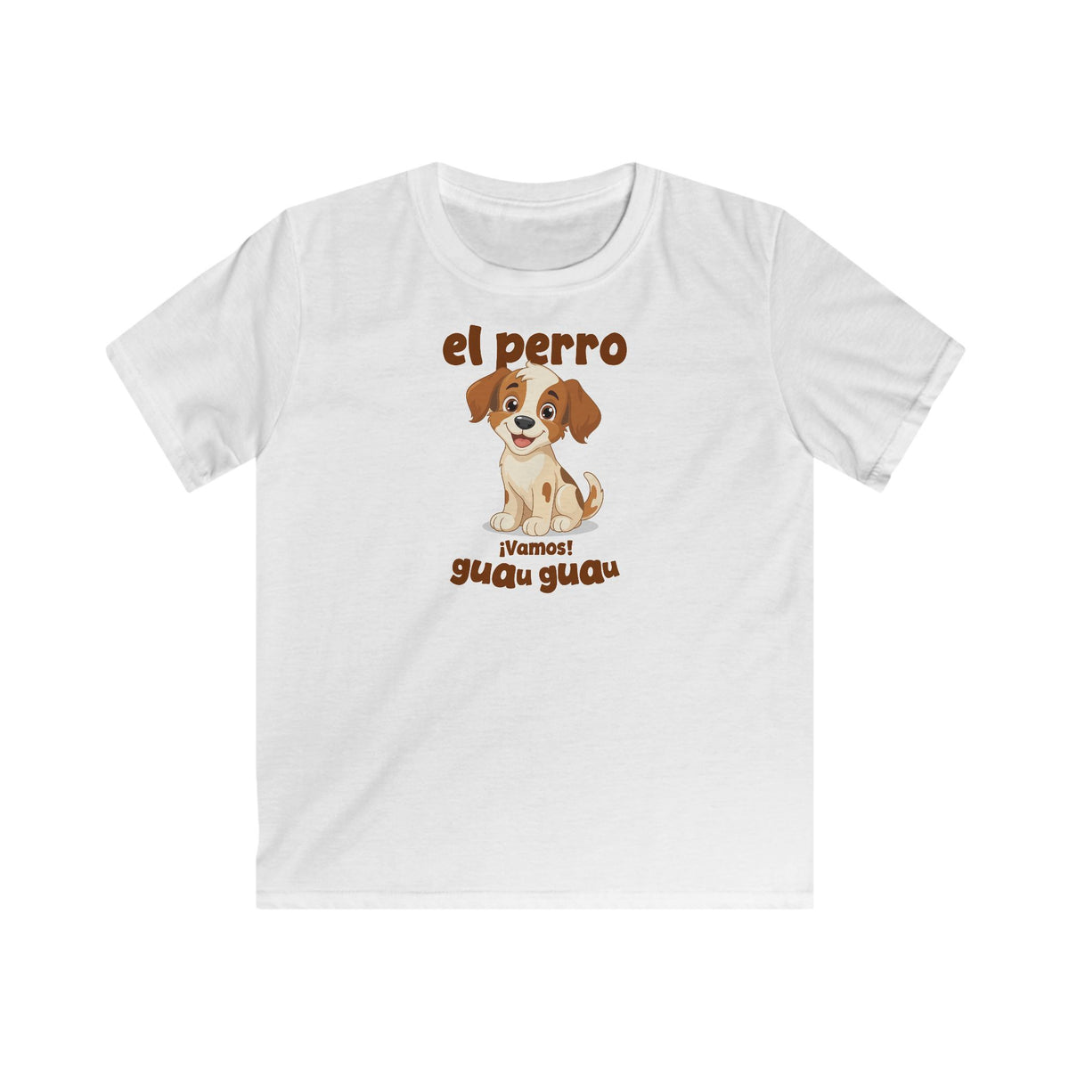 El Perro Kids T-Shirt in White