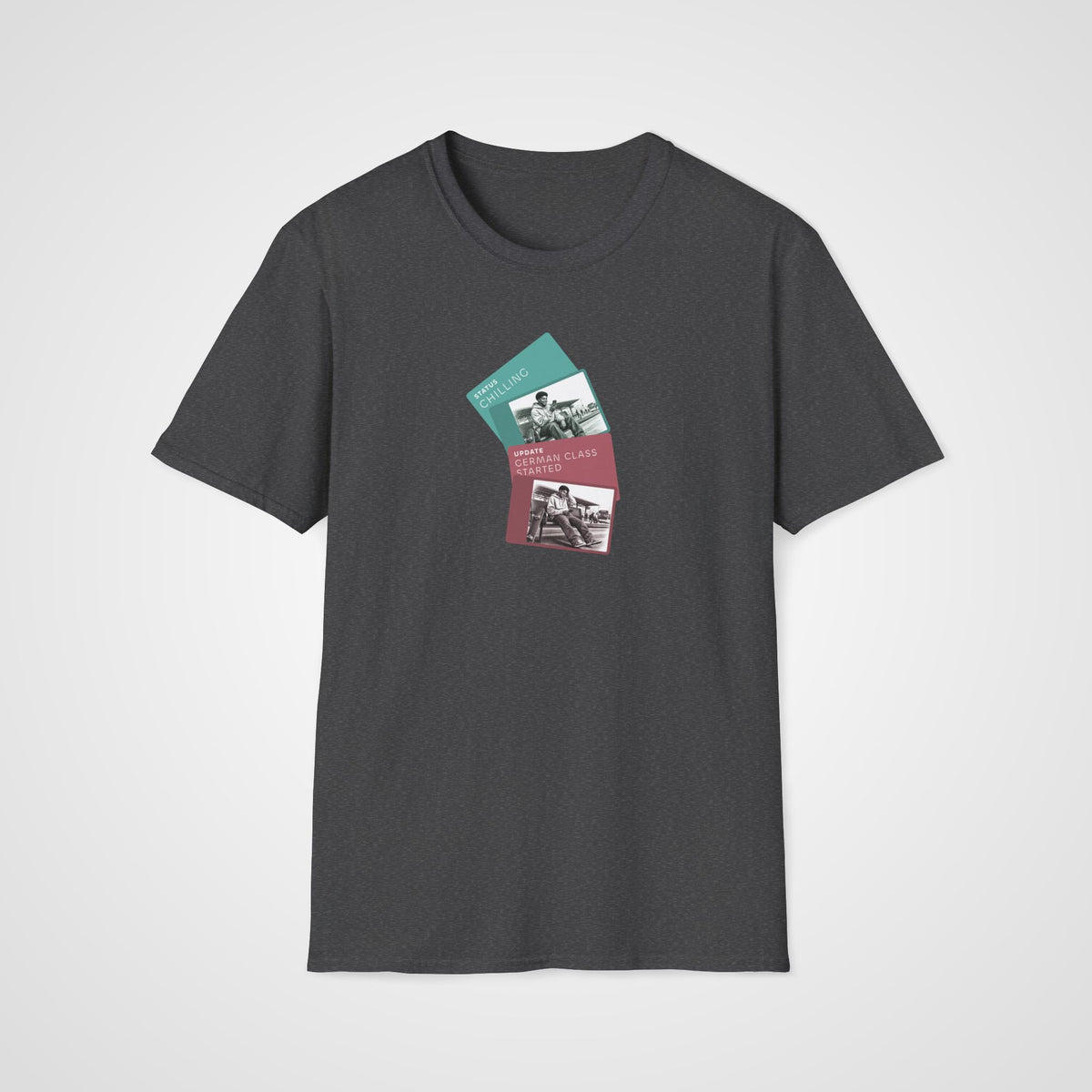 German Class Started T-Shirt in Dark Heather