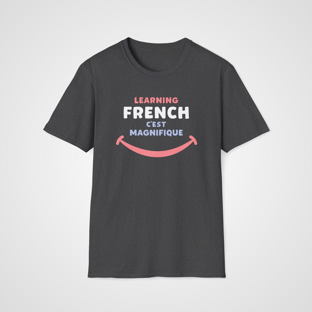 Magnifique French T-Shirt in Dark Heather