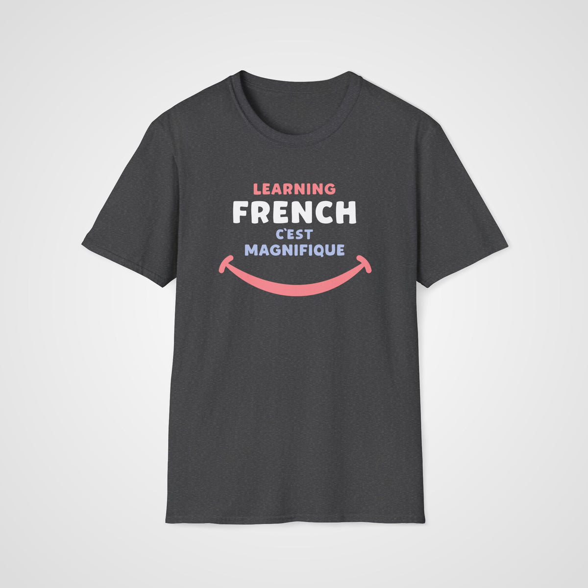 Magnifique French T-Shirt in Dark Heather