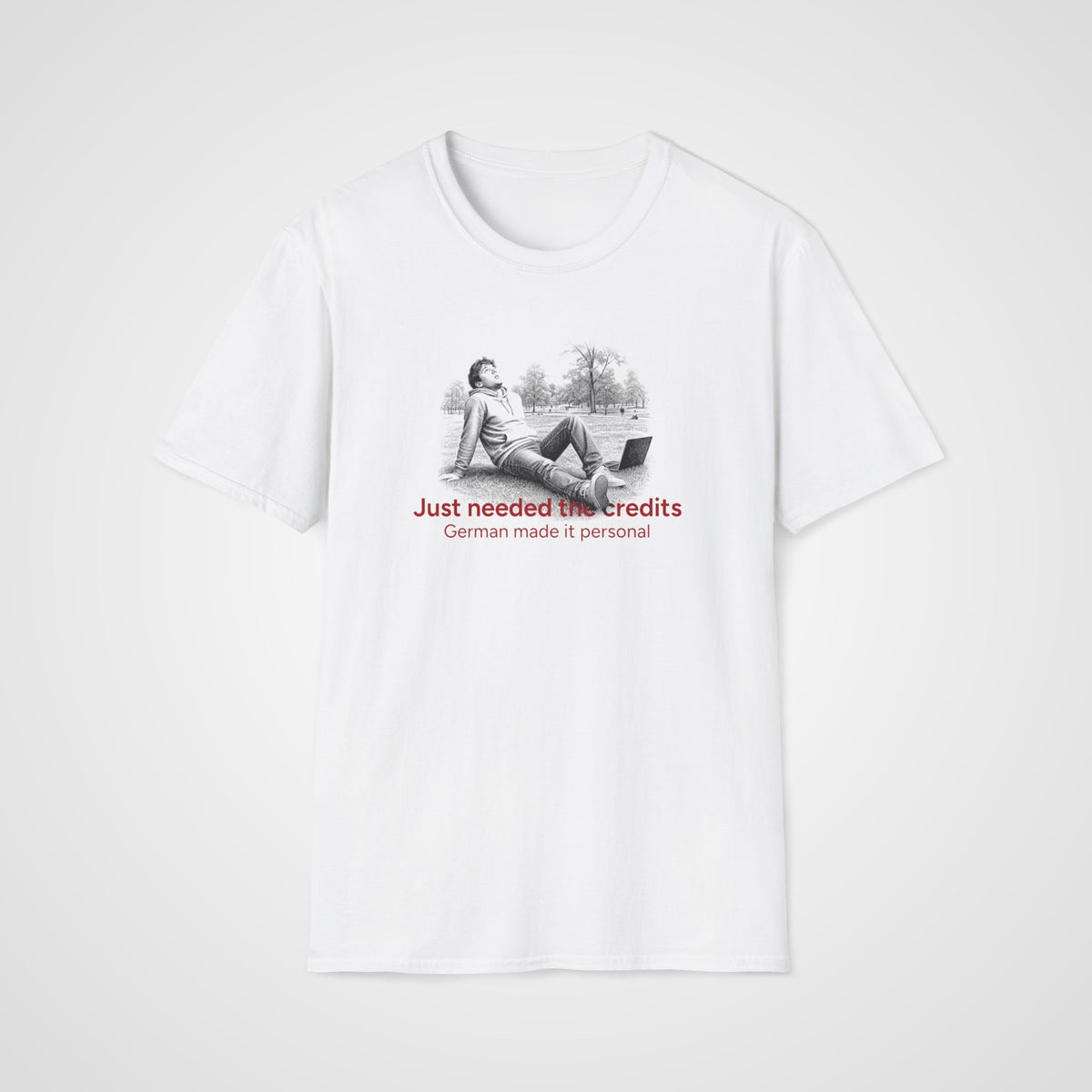 German Got Personal T-Shirt in White