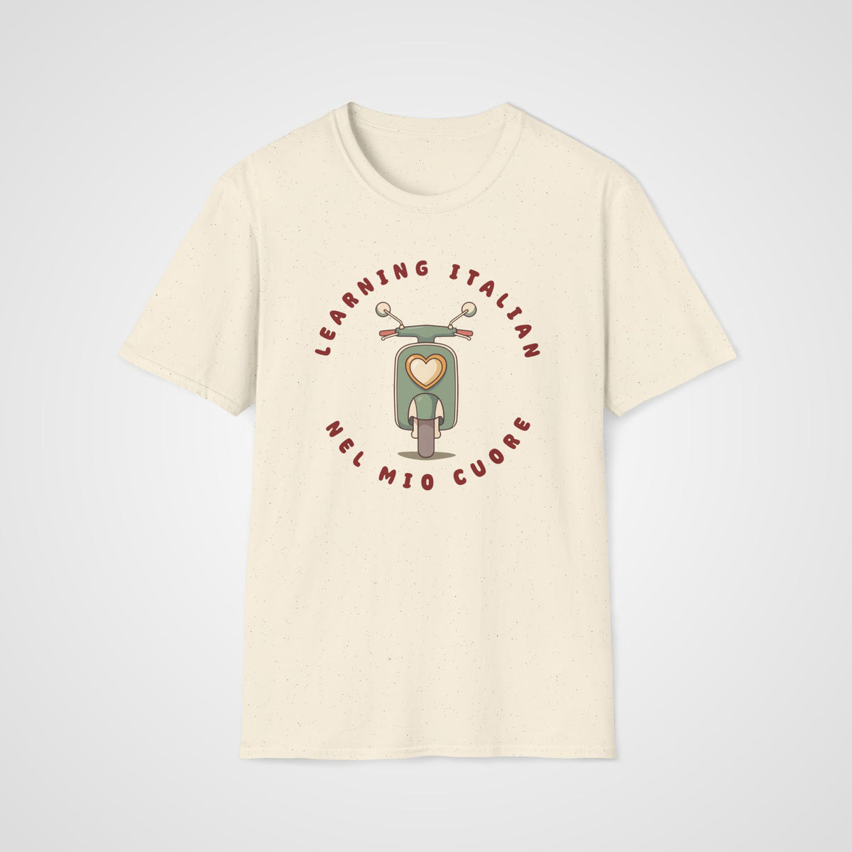 Nel Mio Cuore Italian T-Shirt in Natural