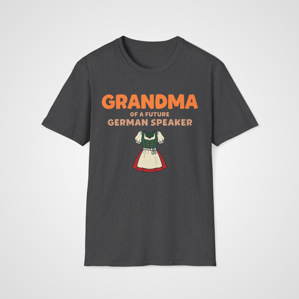 Learner Grandma T-Shirt in Dark Heather