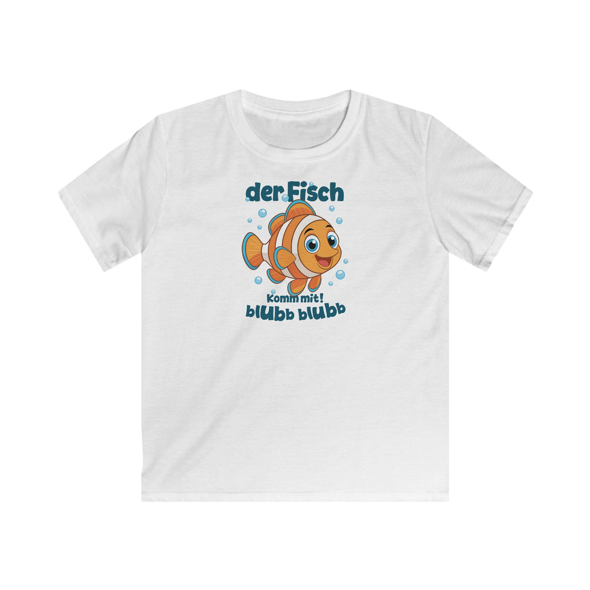Der Fisch Kids T-Shirt in White