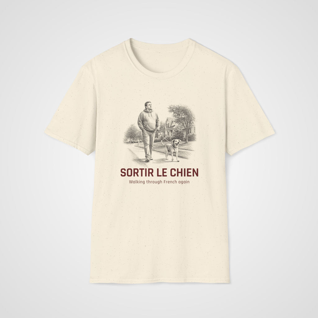 Sortir le Chien T-Shirt in Natural