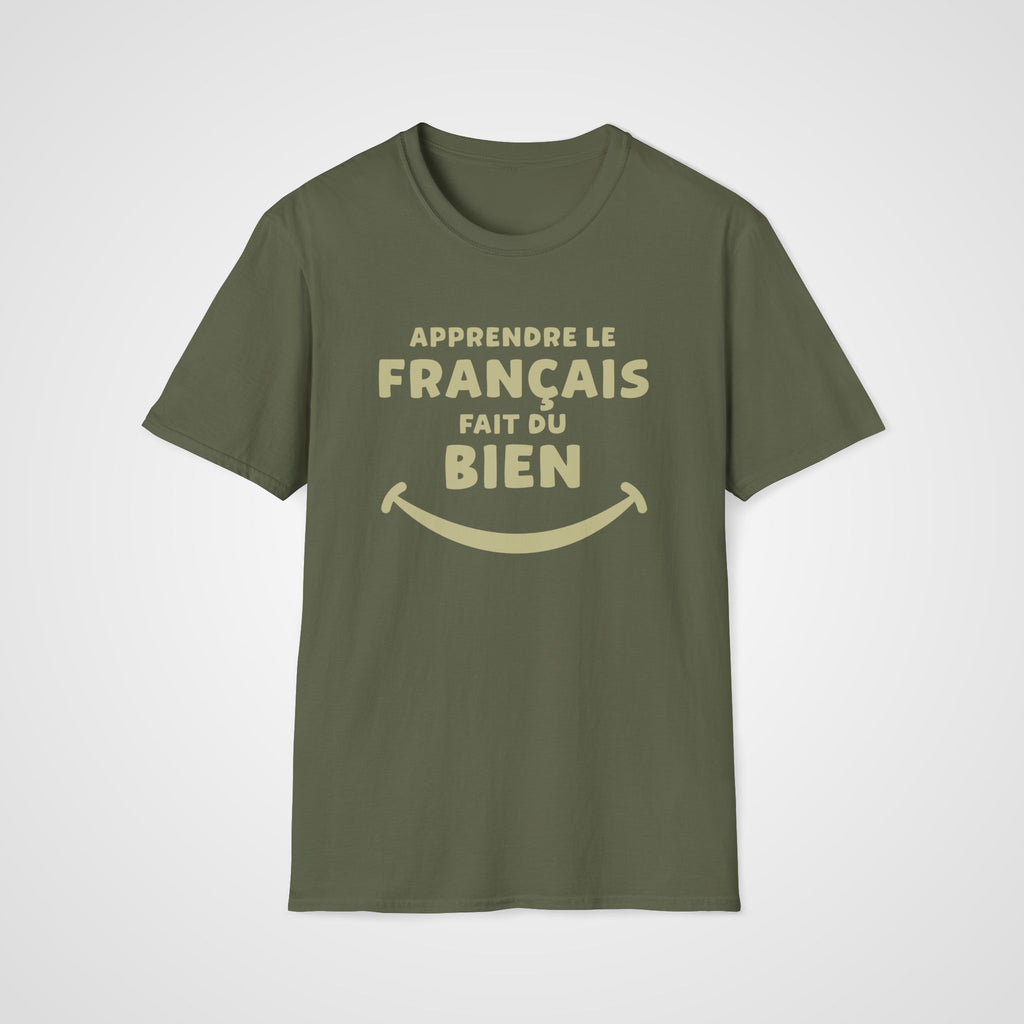 Fait du Bien French T-Shirt in Military Green