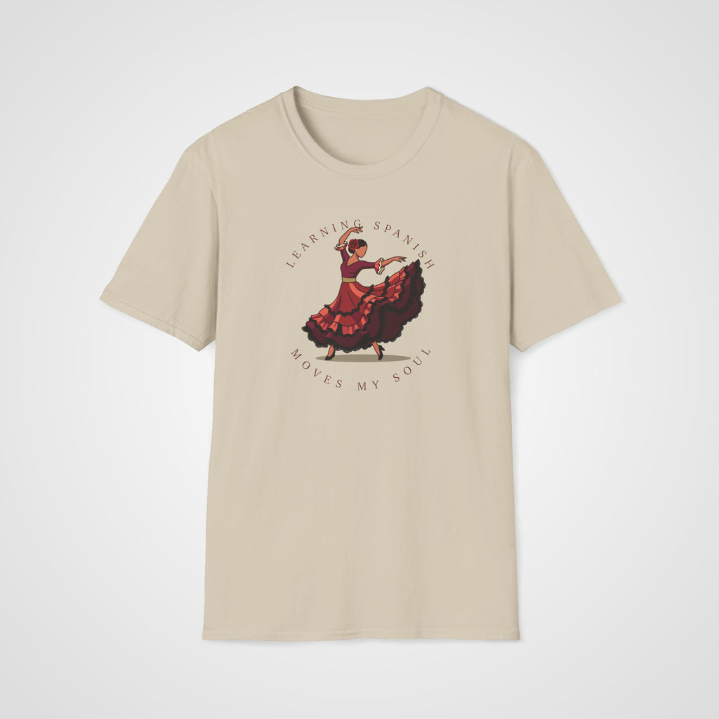 Spanish Moves My Soul T-Shirt in Sand