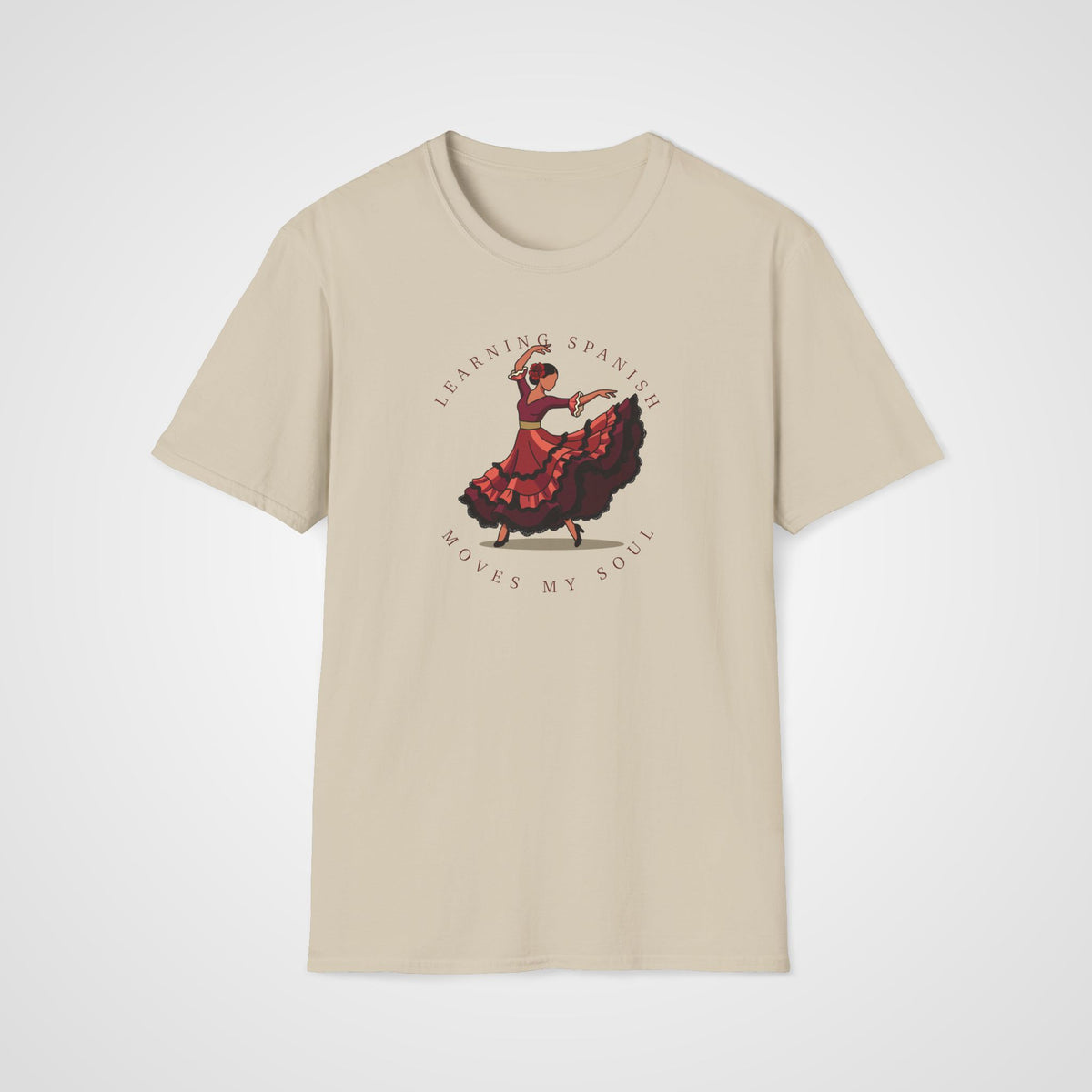 Spanish Moves My Soul T-Shirt in Sand