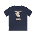 French Sheep Kids T-Shirt in Navy
