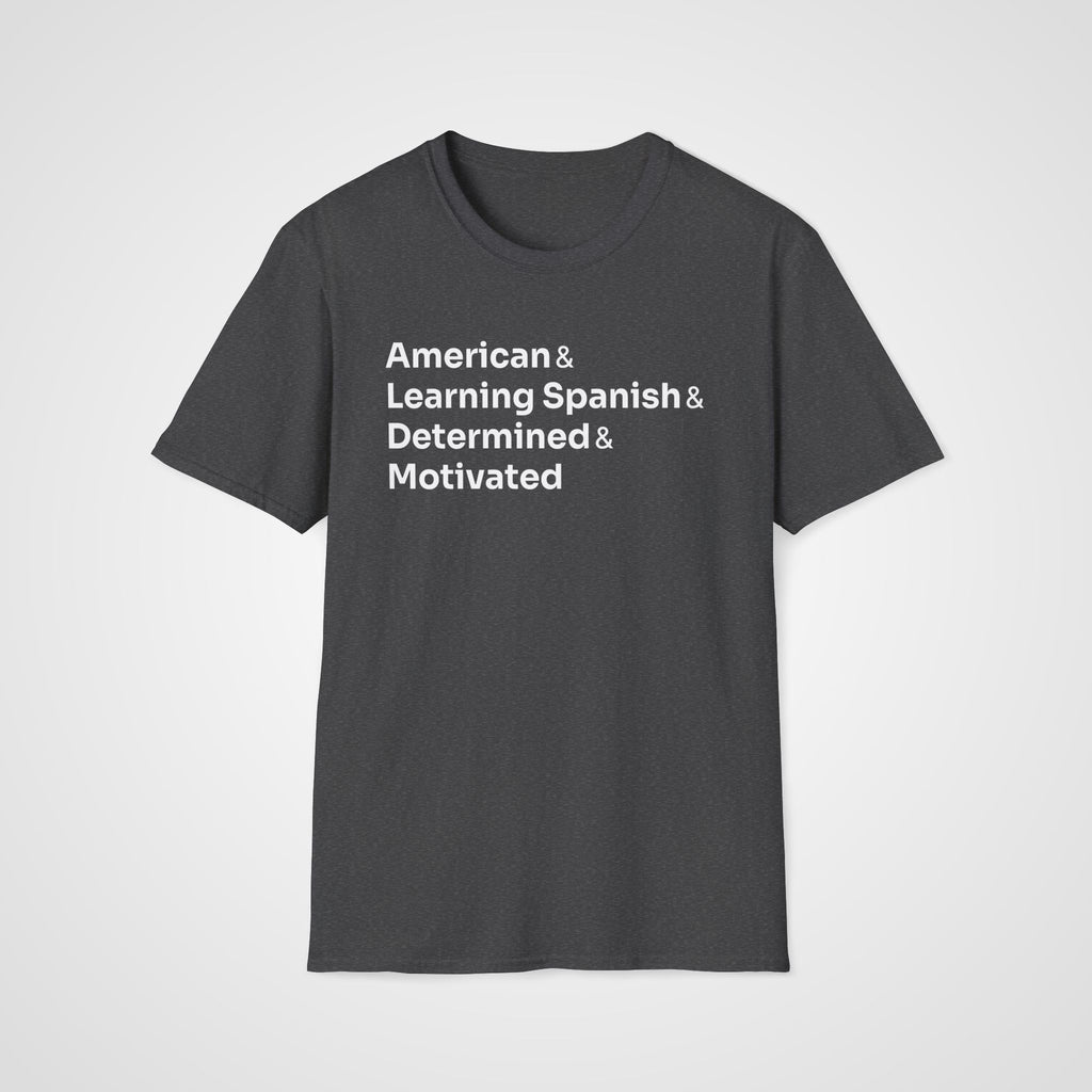 Spanish Learner T-Shirt in Dark Heather