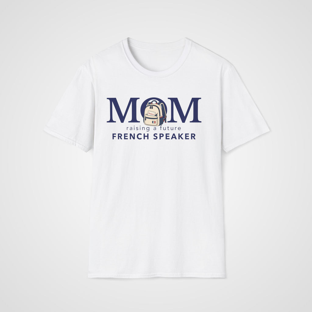 French Learner Mom T-Shirt in White