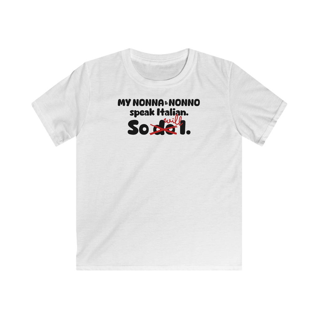 Nonna & Nonno Legacy T-Shirt in White