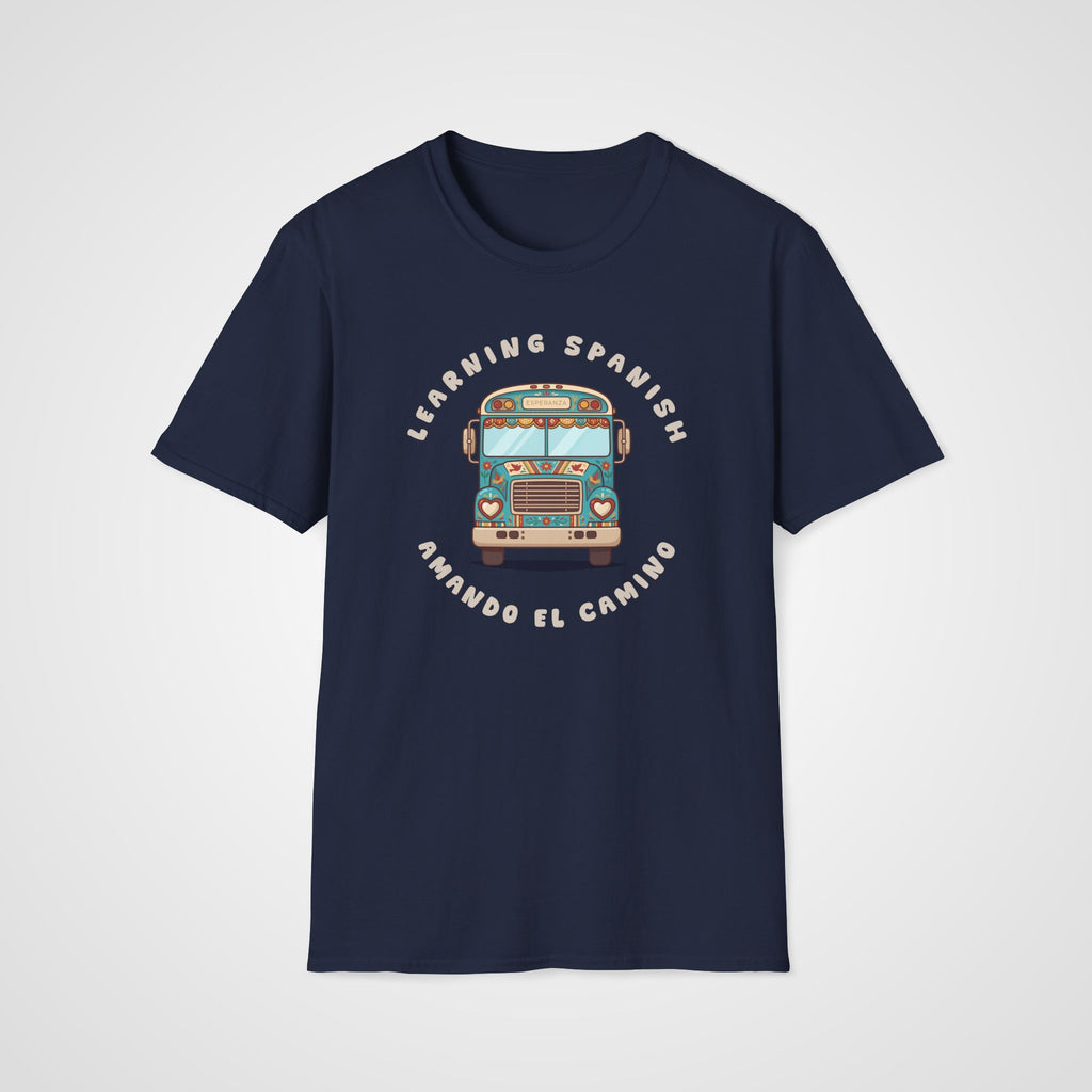 Amando el Camino T-Shirt in Navy