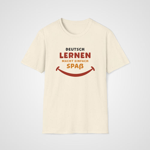 Deutsch Macht Spaß T-Shirt in Natural