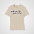 French Learner Grandma T-Shirt in Sand
