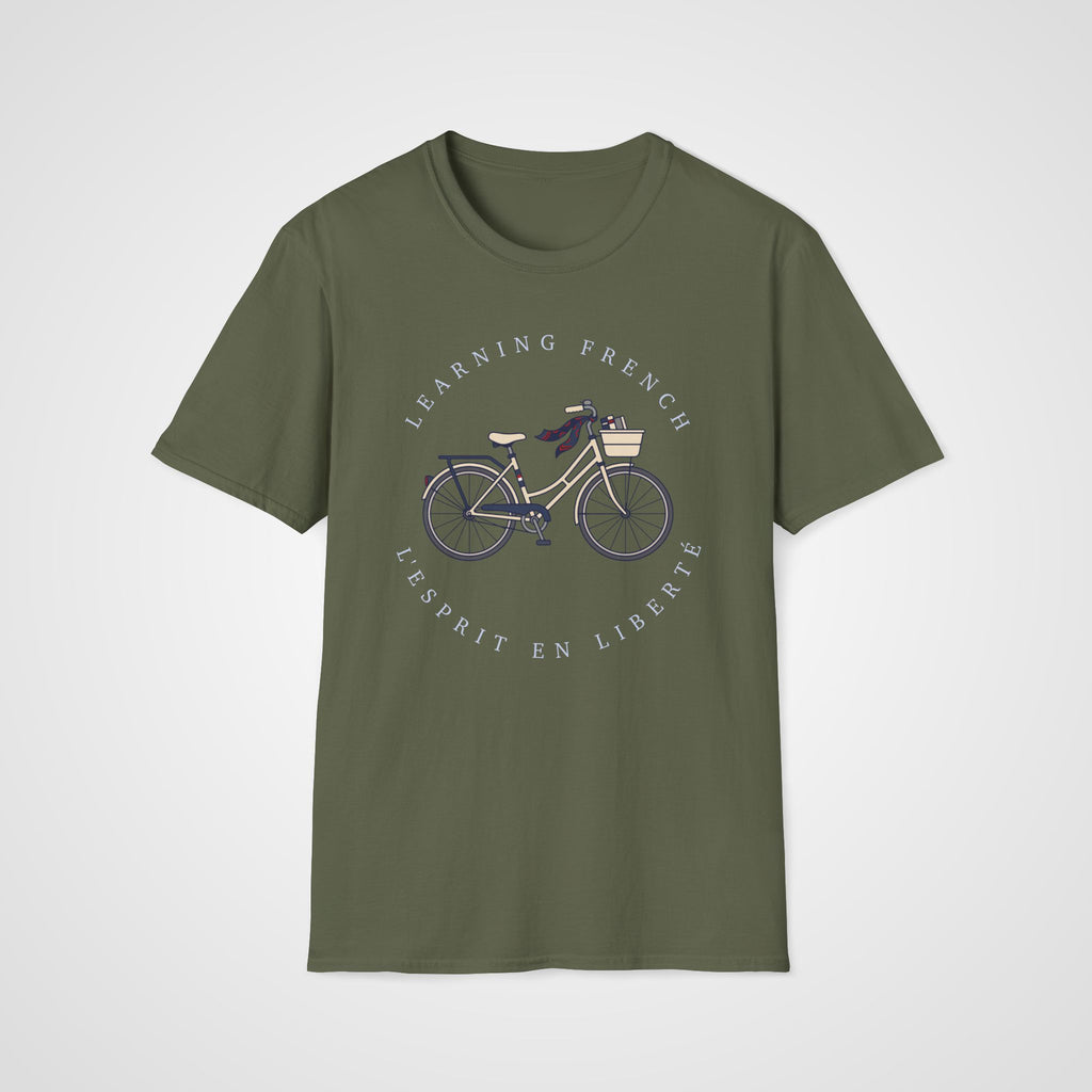 L'Esprit en Liberté T-Shirt in Military Green