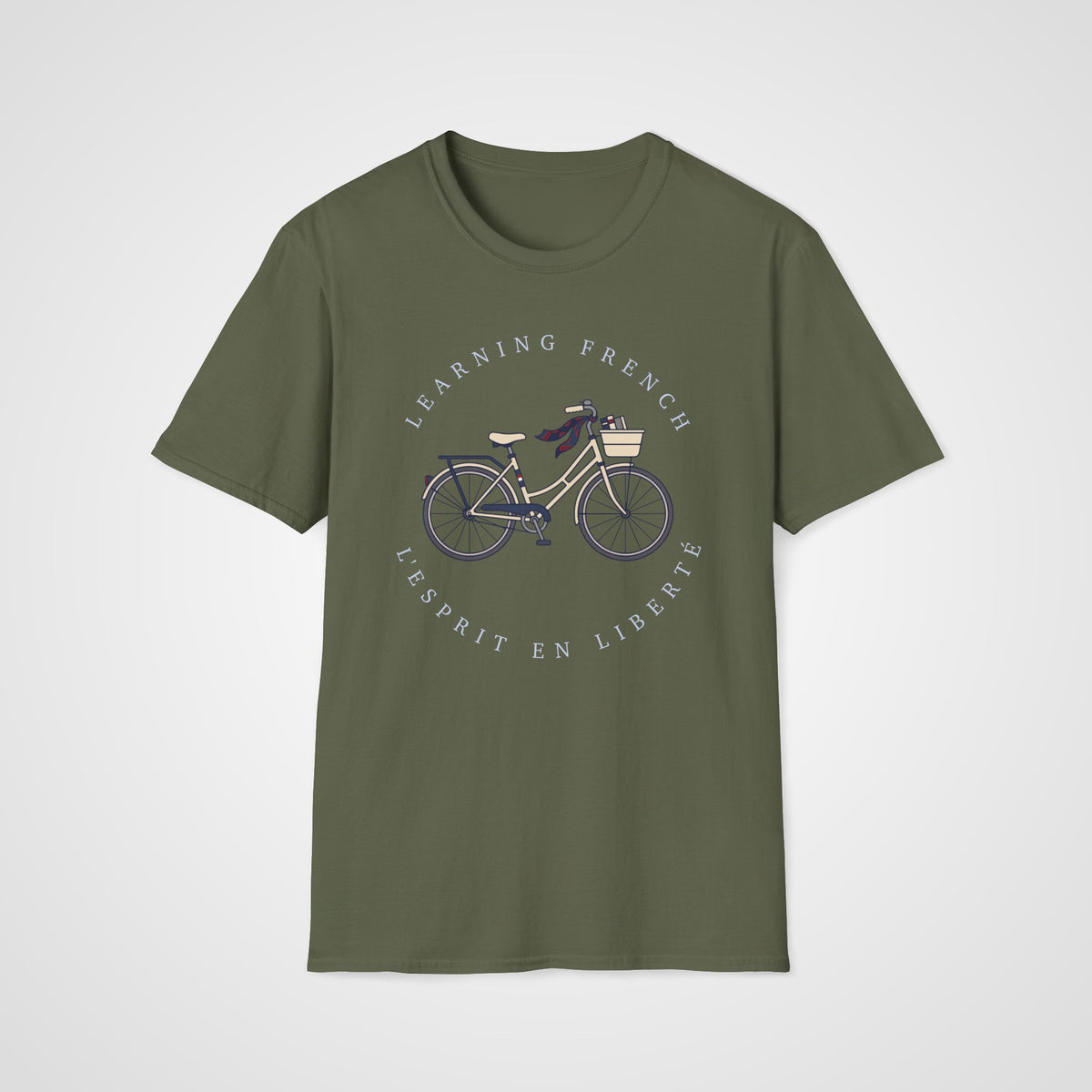 L'Esprit en Liberté T-Shirt in Military Green