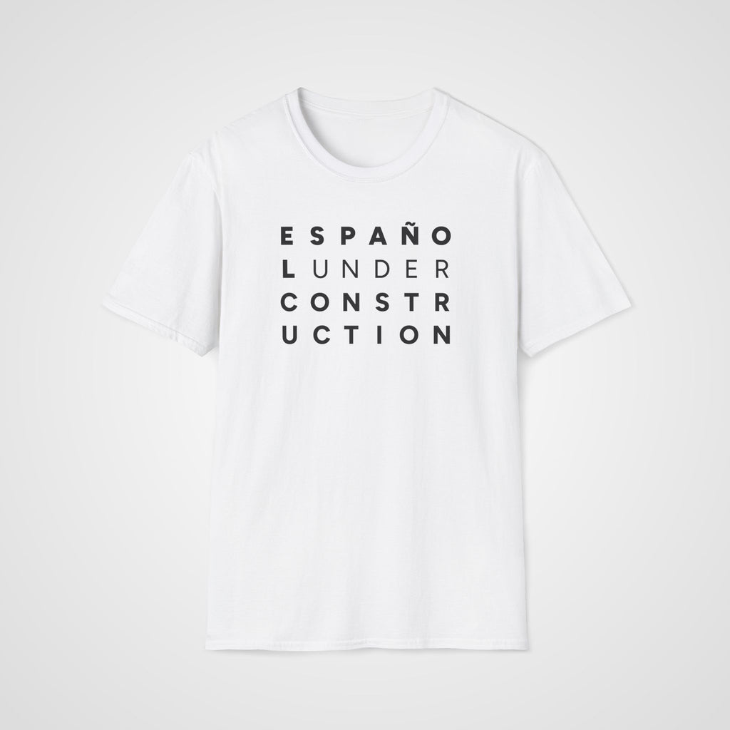 Under Construction T-Shirt in White