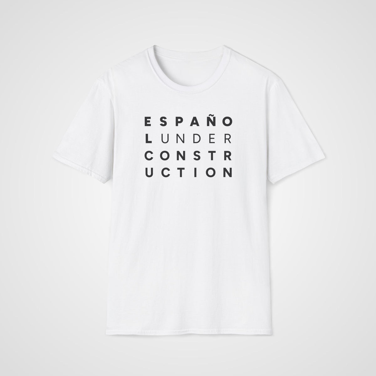 Under Construction T-Shirt in White