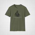 French Disagreed T-Shirt in Military Green