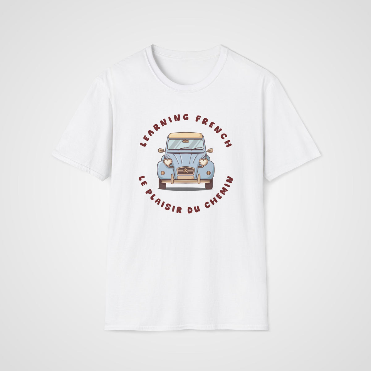 Le Plaisir du Chemin T-Shirt in White