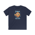 Il Pesce Blub Blub Kids T-Shirt in Navy