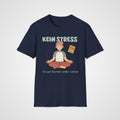 Kein Stress T-Shirt in Navy