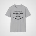 Fait du Bien French T-Shirt in Sport Gray