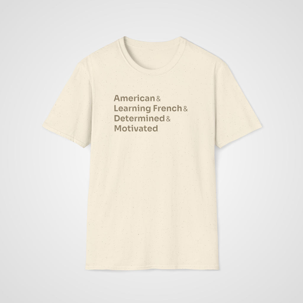 French Learner T-Shirt in Natural